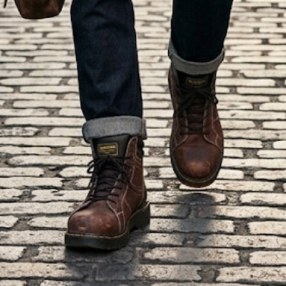 Dr. Martens Men’s Slim Jeans in Dark Indigo